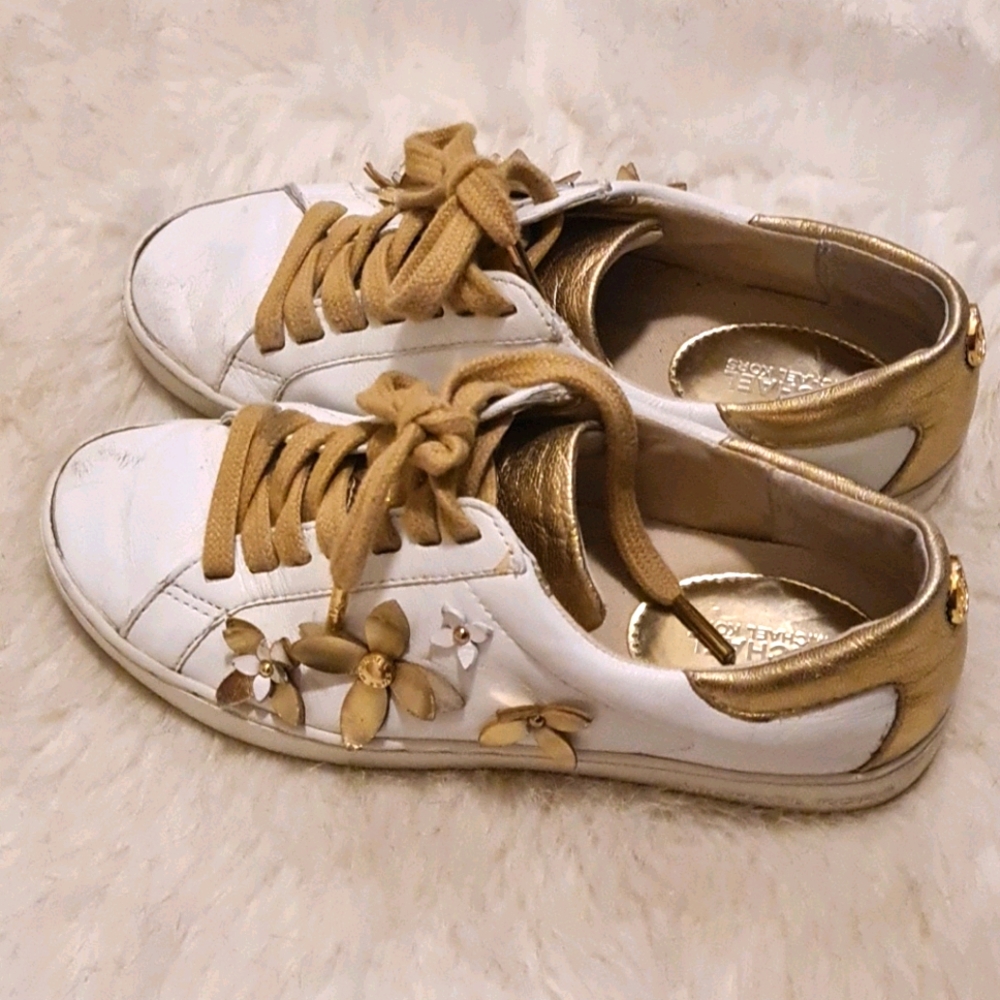 Michael kors floral sneakers